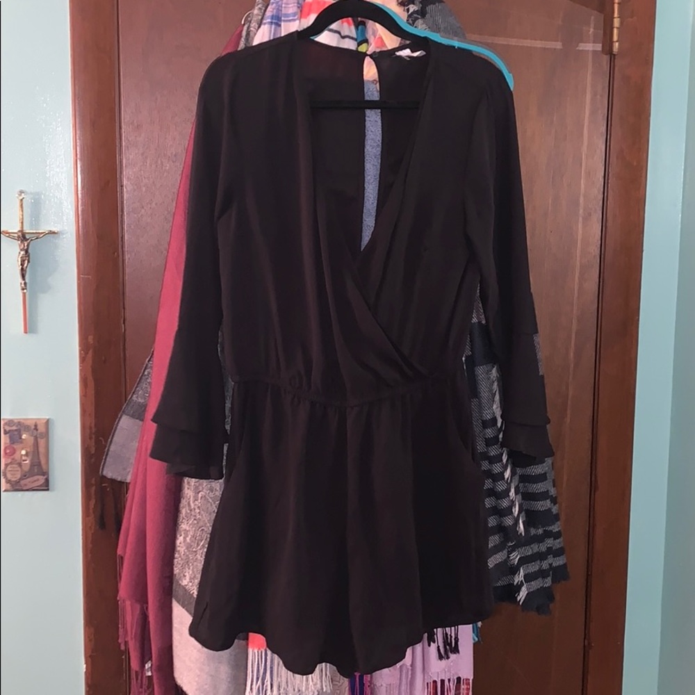 H&M black romper